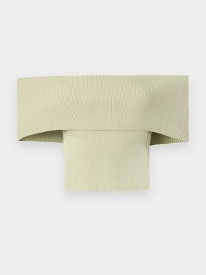 Top Abercrombie & Fitch jasnozielony