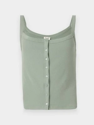 Top Abercrombie & Fitch zielony