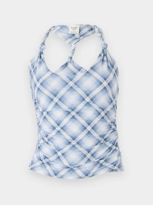 Top Abercrombie & Fitch niebieski