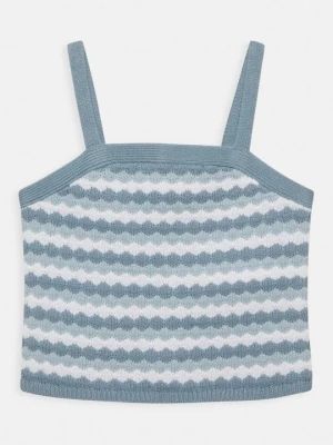Top Abercrombie & Fitch niebieski