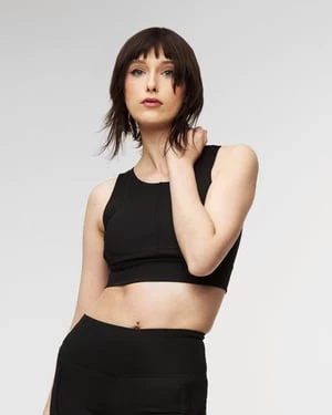 Top Adidas By Stella Mccartney Asmc Tpr Crop