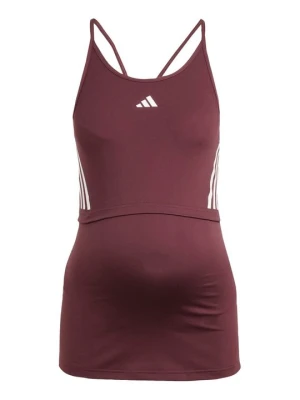 Top Adidas ciemnoczerwony