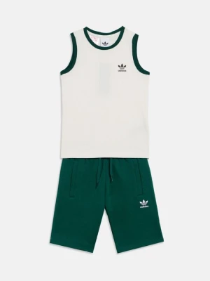 Top adidas Originals ciemnozielony