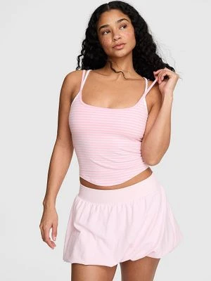 Top All-Day Cotton z ozdobnymi ramiączkami Victoria's Secret