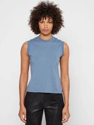 Top AllSaints niebieski