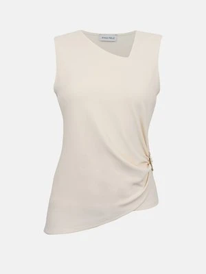 Top Anna Field By Zalando beżowy