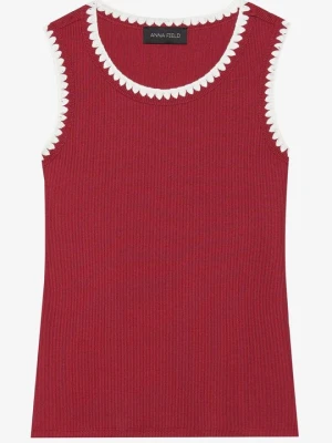 Top Anna Field By Zalando bordowy