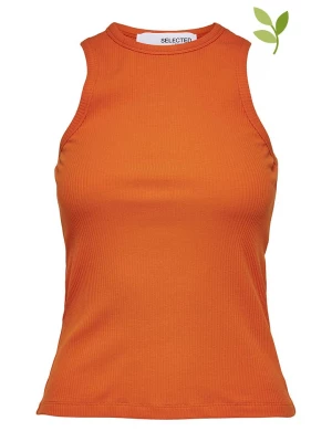 SELECTED FEMME Top "Anna" w kolorze pomarańczowym rozmiar: XL