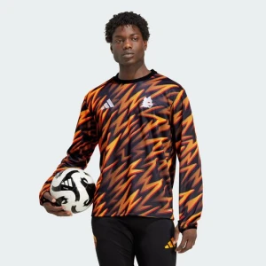 Top AS Roma 25 / 26 Pre-Match Adidas czarny