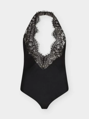 Top bardot czarny