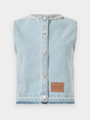 Top BAUM UND PFERDGARTEN jasnoniebieski denim