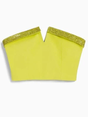 Top Bershka zielony