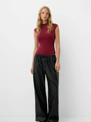 Top Bershka czerwony
