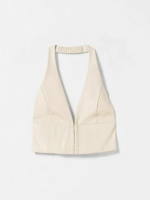 Zdjęcie produktu Top Bershka mleczny