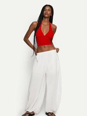 Top Bershka czerwony