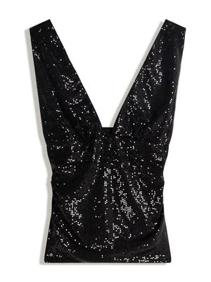 Top Bershka czarny