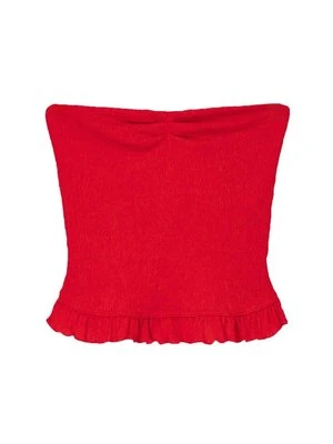 Top Bershka czerwony