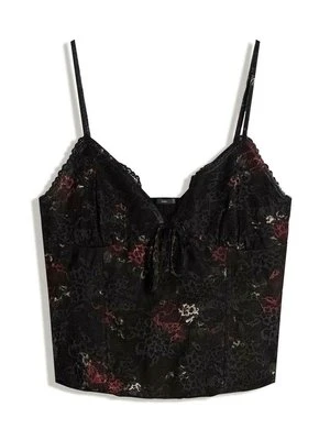 Top Bershka czarny