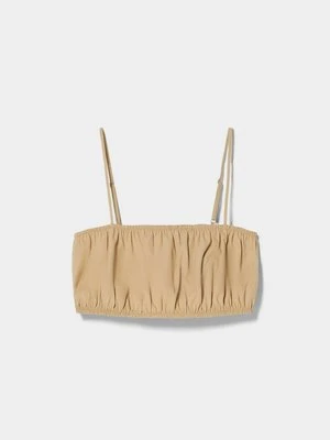 Top Bershka wielbłądzi