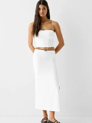 Top Bershka biały