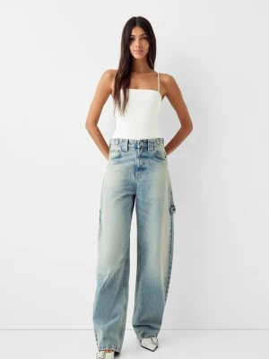Top Bershka biały