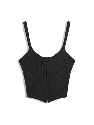 Top Bershka czarny
