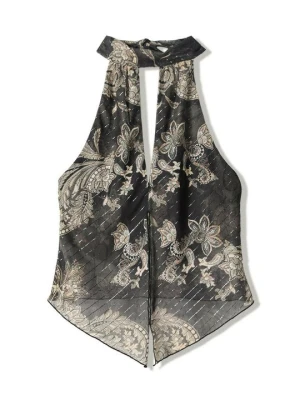 Top Bershka czarny