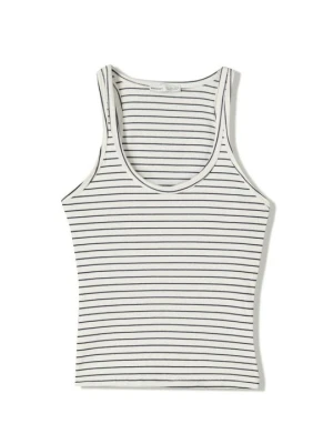 Top Bershka granatowy