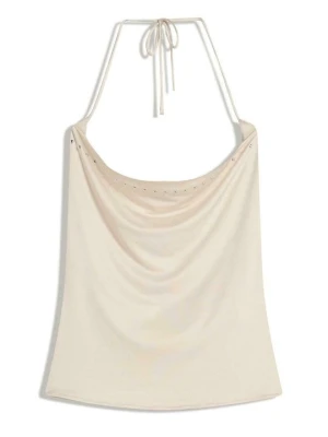 Top Bershka piaskowy