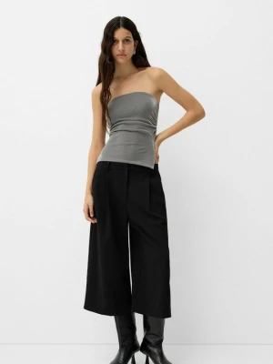 Top Bershka srebrny