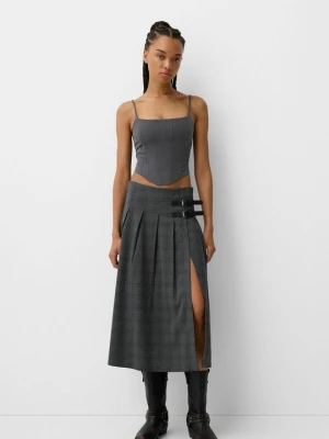 Top Bershka szary
