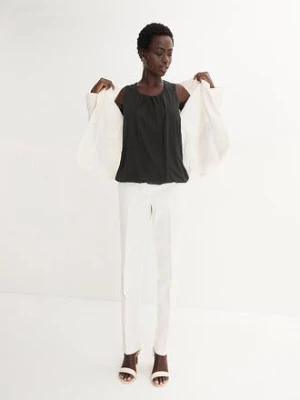 Top bez rękawów bonprix