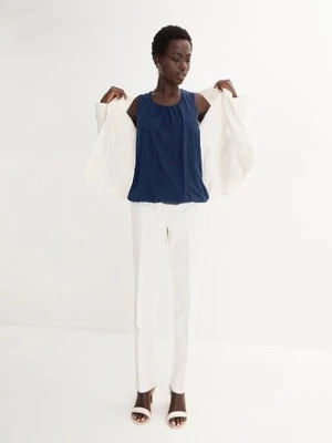 Top bez rękawów bonprix