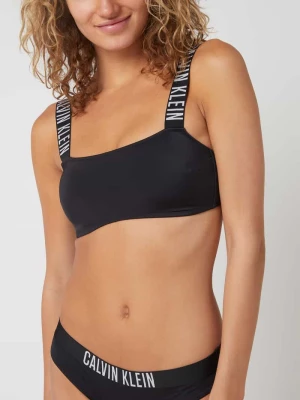 Top bikini o fasonie bandażowym — watowany Calvin Klein Underwear
