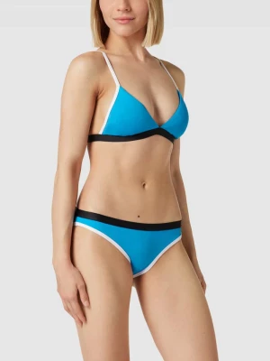 Top bikini z aplikacją z logo SKINY