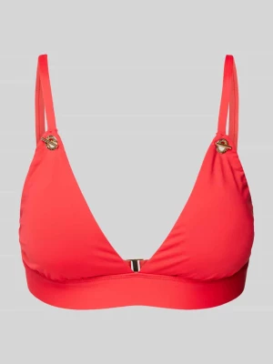 Top bikini z dekoltem w serek Lauren Ralph Lauren