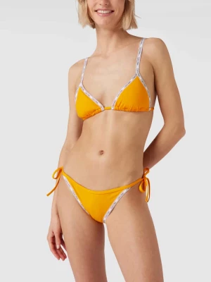 Top bikini z detalami z logo Calvin Klein Underwear