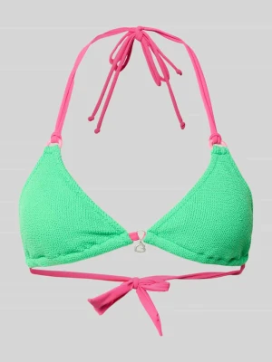Góra od bikini z Detal z logo Model 'BRARO' banana moon