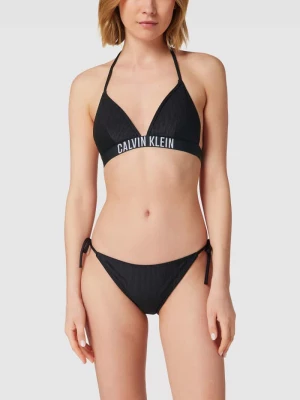 Top bikini z detalem z logo model ‘INTENSE POWER’ Calvin Klein Underwear