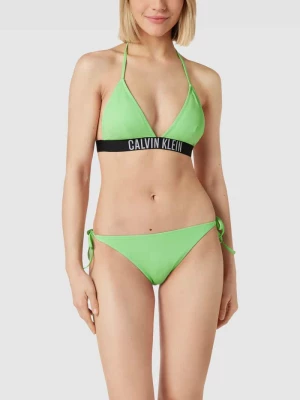 Top bikini z elastycznym paskiem z logo model ‘INTENSE POWER’ Calvin Klein Underwear