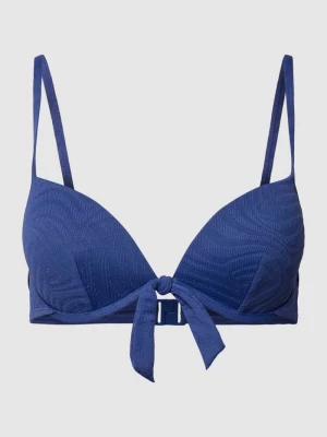 Top bikini z fakturowanym wzorem Esprit