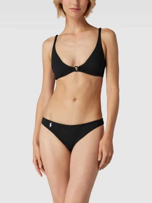 Top bikini z fakturowanym wzorem model ‘Shiny’ Polo Ralph Lauren