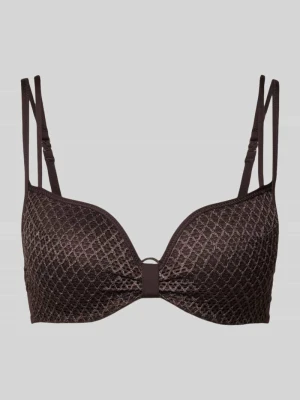 Top bikini z fakturowanym wzorem model ‘TOMAR’ MARIE JO