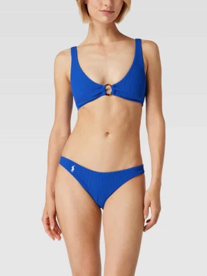 Top bikini z fakturowanym wzorem model ‘Twist’ Polo Ralph Lauren