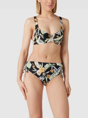 Top bikini z kwiatowym wzorem Lascana