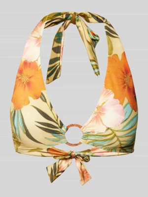 Top bikini z kwiatowym wzorem Lauren Ralph Lauren
