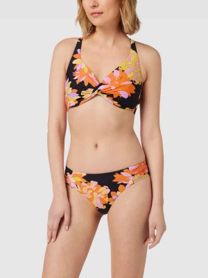 Top bikini z kwiatowym wzorem na całej powierzchni Seafolly