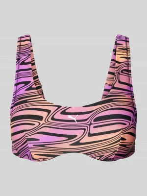 Zdjęcie produktu Top bikini z nadrukiem z logo Puma