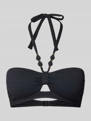 Top bikini z ozdobnymi kamieniami model ‘Keneto’ banana moon