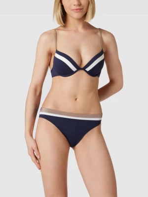 Top bikini z paskami w kontrastowym kolorze model ‘TAYRONA’ Esprit